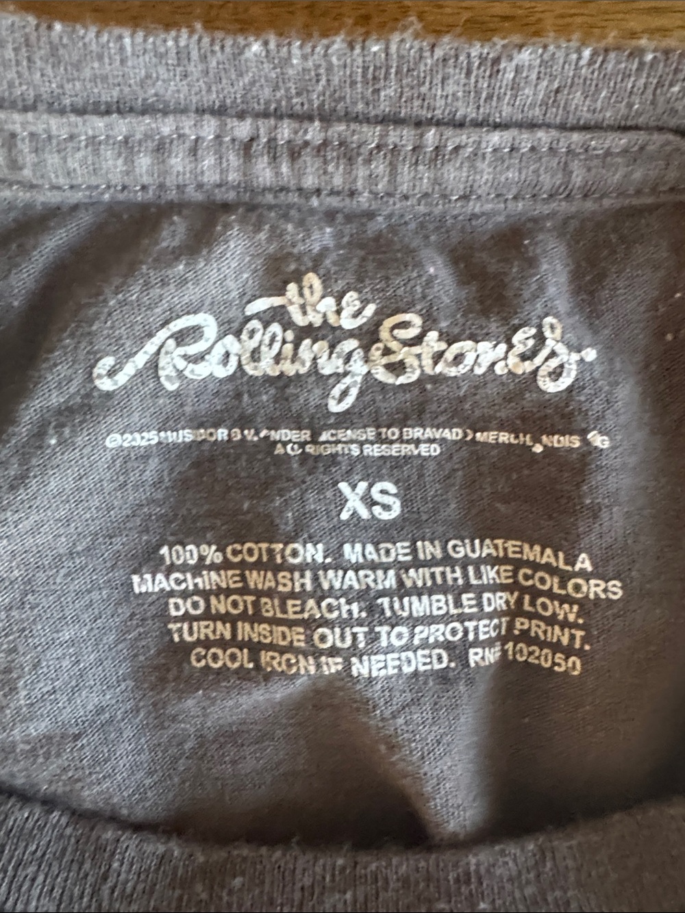 the Rolling Stones Short Sleeve Tee - Picture 3 of 3